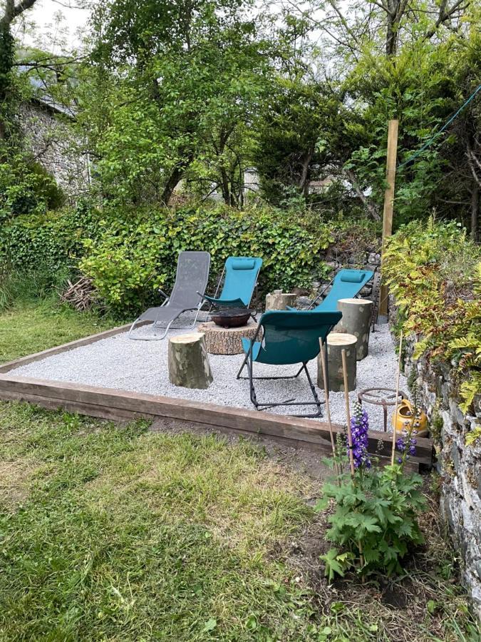 Ferienwohnung Le Monrepos Avec Jacuzzi Nordique Bielle Exterior foto